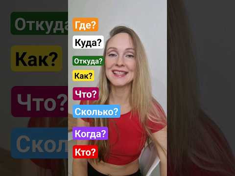 Вопросительные слова на испанском #испанскийязык