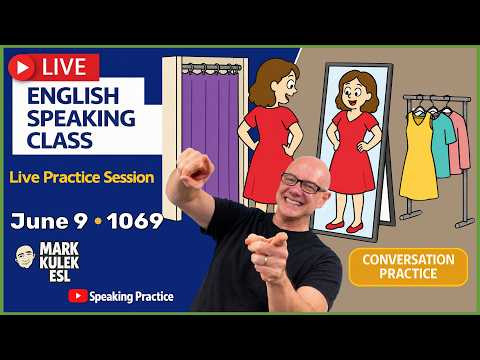 English Class with Mark Kulek ESL (Live Stream Class - 1069) English Class with Mark Kulek ESL (Live Stream Class - 1069)