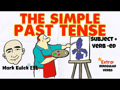 Simple Past Tense Verbs - subject + verb -ed | + irregular past tense verbs | Mark Kulek ESL Simple Past Tense Verbs - subject + verb -ed | + irregular past tense verbs | Mark Kulek ESL