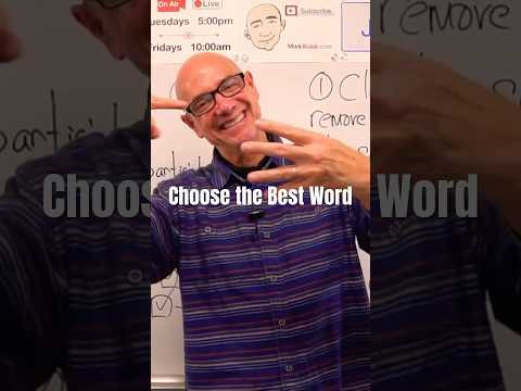 Quiz: Choose the Best Word (plan) | #markkulekesl #vocabulary #speak_english_fluently