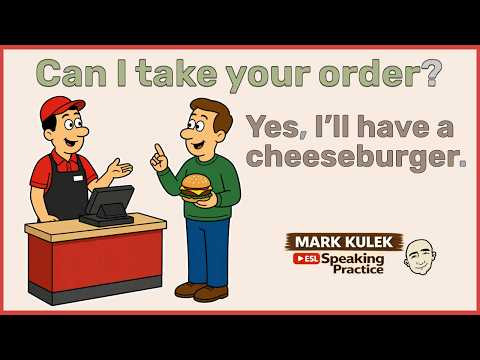 Fast-Food: 10 Very Short Conversations with Mark Kulek ESL Fast-Food: 10 Very Short Conversations with Mark Kulek ESL