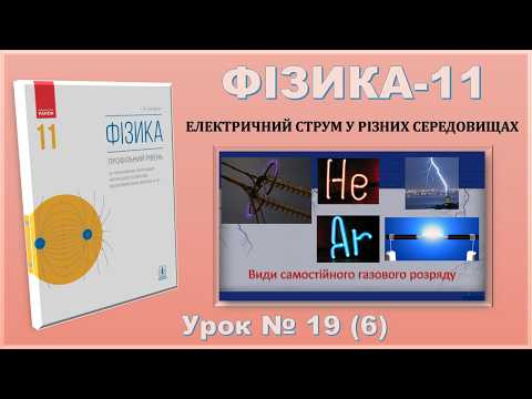 ФІЗИКА-11 | Урок 19 (6) | Види самостійного газового розряду