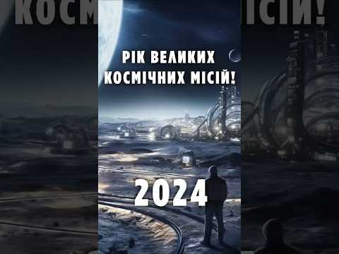 2024 — рік великих космічних місій! Готові до злету!? 2024 — рік великих космічних місій! Готові до злету!?