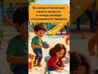 начал стесняться своего акцента