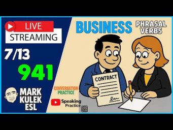 Business | Speak English Naturally - LiveStream Class
