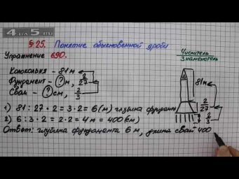 Упражнение № 690 &ndash; Математика 5 класс &ndash; Мерзляк А.Г., Полонский В.Б., Якир М.С.