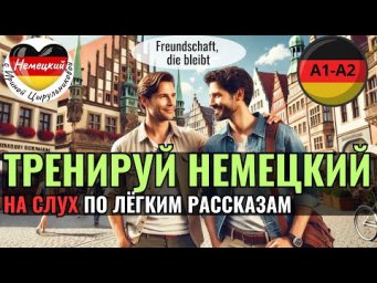 НЕМЕЦКИЙ НА СЛУХ. ПРОКАЧАЕШЬ ПОНИМАНИЕ НЕМЕЦКОГО НА СЛУХ И РАСШИРИШЬ СВОЙ СЛОВАРНЫЙ ЗАПАС #немецкий
