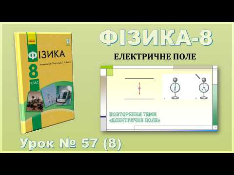 ФІЗИКА-8 | Урок 57 (8) | Повторення теми &laquo;Електричне поле&raquo;