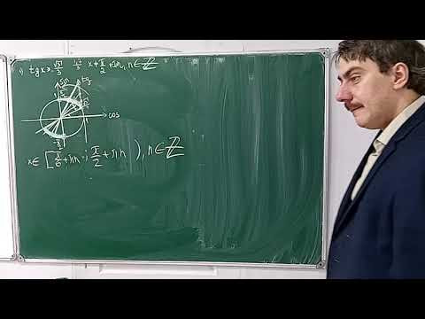 тригонометрические неравенства с тангенсом и котангенсом