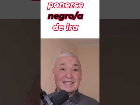 Испанский язык. Устойчивые выражения PONERSE NEGRO DE... почернеть от ...#Shorts#испанскийязык Испанский язык. Устойчивые выражения PONERSE NEGRO DE... почернеть от ...#Shorts#испанскийязык