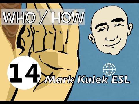 Who and How - conversation, Q&A, reading, shadowing | Mark Kulek - ESL