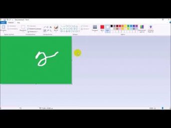 Знакомство с Paint:  Работа с цветом