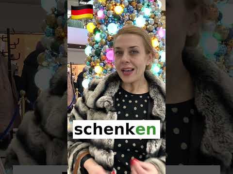 ДАРИТЬ ПОДАРКИ на немецком- немецкие слова по теме Новый год- Фрау Анжелика