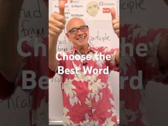 Quiz &rarr; Choose the Best Word (their trip) | #MarkKulekESL #Vocabulary