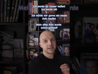 Все значения - Werden, w&uuml;rde, wird, wurde. Немецкий, слова, грамматика.