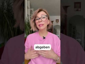geben + префікси 