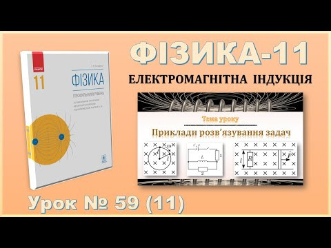 ФІЗИКА-11 | Урок 59 (11) | Електромагнітна індукція, індукційний струм, магнітний потік