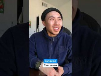 Как произнести "SANGUINE"?