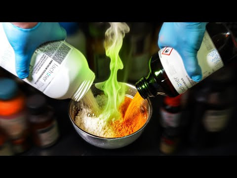 Что будет, Если Смешать ВСЕ ХИМИКАТЫ Вместе?