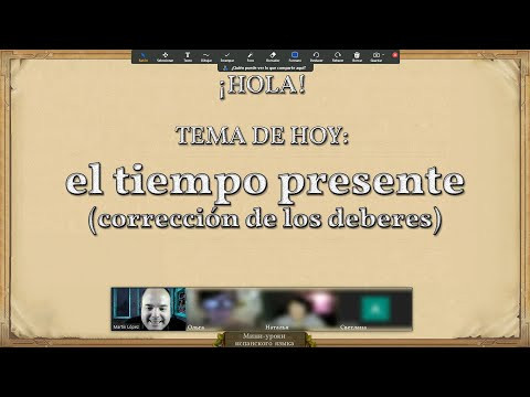 Упражнения по мини-уроку N° 31 (2): El tiempo presente (fin) Упражнения по мини-уроку N° 31 (2): El tiempo presente (fin)