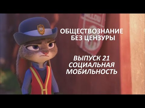 Выпуск 21. Социальная мобильность