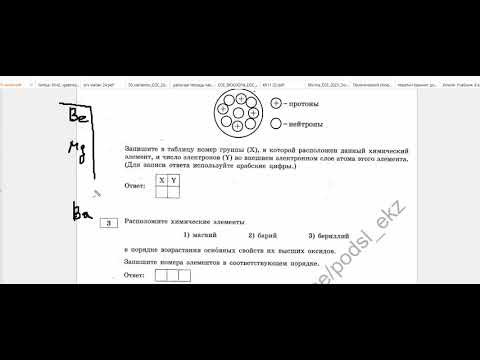 ОГЭ по химии вариант 15 из прошлогоднего сборника 2023 ОГЭ по химии вариант 15 из прошлогоднего сборника 2023
