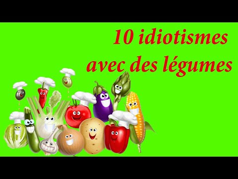 Выражения с овощами. Идиомы. Idiomes avec des l&eacute;gumes