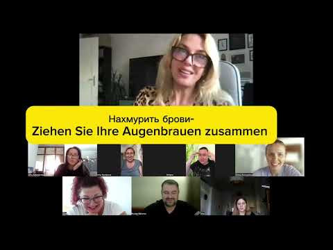 Emotionen &auml;u&szlig;ern-  Gesichtsmimik