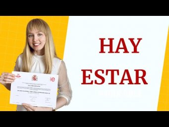 Испанские Глаголы Estar и Haber. Глаголы Estar и Haber в Испанском