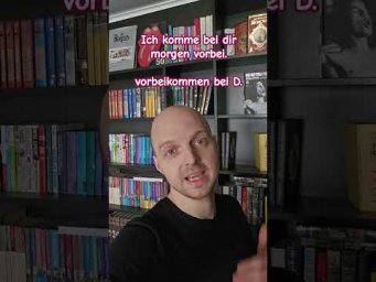 Я загляну к тебе, я иду мимо. vorbeikommen, gehen. #w&ouml;rter #deutschlernen