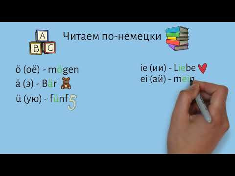 Учимся читать по-немецки. Подробное видео для детей:3 Учимся читать по-немецки. Подробное видео для детей:3