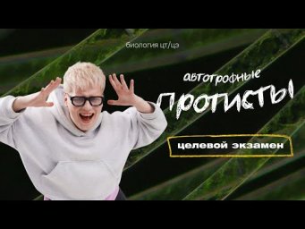 АВТОТРОФНЫЕ ПРОТИСТЫ | Целевой экзамен