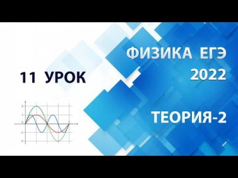 11 урок (ТЕОРИЯ-2) - Летний курс ФИЗИКА ЕГЭ 2022 Абель