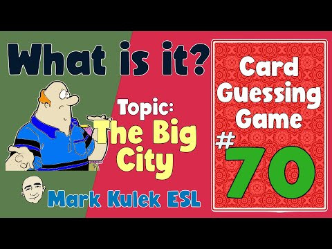 What is it? (city vocabulary) | Fluency Practice - Mark Kulek ESL What is it? (city vocabulary) | Fluency Practice - Mark Kulek ESL