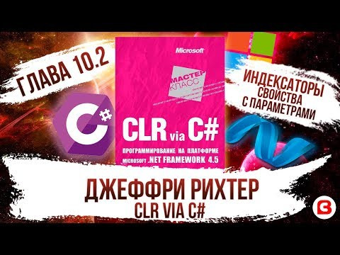CLR via C#. Глава 10.2. Свойства. Индексаторы - Свойства с параметрами CLR via C#. Глава 10.2. Свойства. Индексаторы - Свойства с параметрами