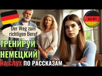 НЕМЕЦКИЙ НА СЛУХ. УЧИМ НЕМЕЦКИЙ ПО РАССКАЗАМ. ПОПОЛНИШЬ СЛОВАРНЫЙ ЗАПАС И ЛУЧШЕ ПОЙМЁШЬ НЕМЕЦКИЙ #A2