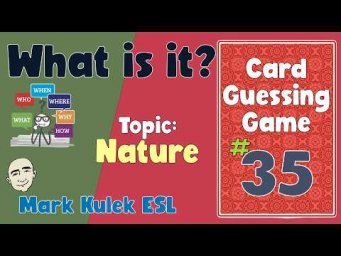 What is it? (nature) | Fluency Practice - Mark Kulek ESL