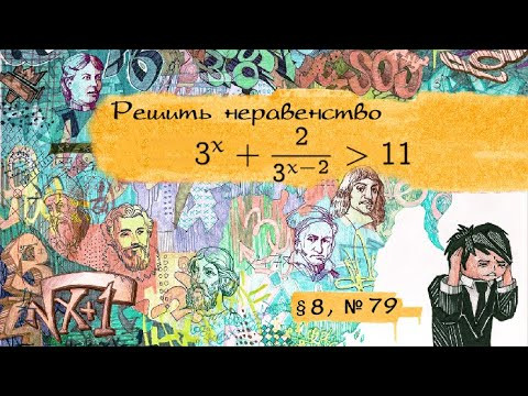 Готовимся к ЕГЭ по математике &mdash; решаем показательное неравенство № 79 из нашего задачника