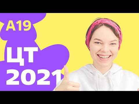 ЦТ 2021: А19