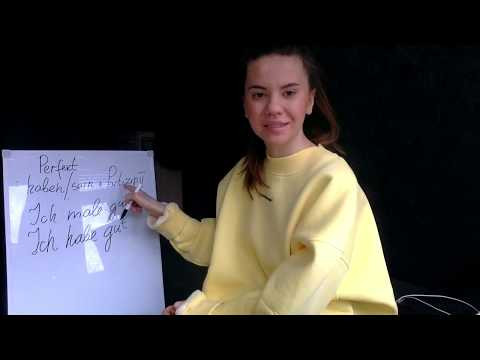 Прошедшее время "Perfekt" #10 A1