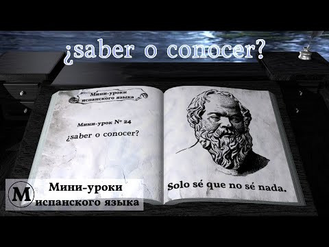 N&deg; 24: &iquest;saber o conocer?