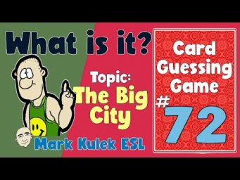 What is it? (city vocabulary) | Fluency Practice - Mark Kulek ESL