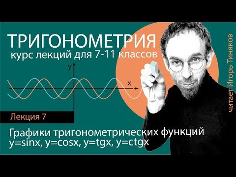 Графики тригонометрических функций | Тригонометрия | Лекция 7 Графики тригонометрических функций | Тригонометрия | Лекция 7