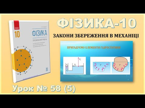 ФІЗИКА-10 | Урок 58 (5) | Пригадуємо елементи гідростатики