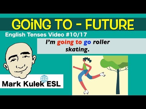 Going To - Future verb tense (#10) | Mark Kulek - ESL