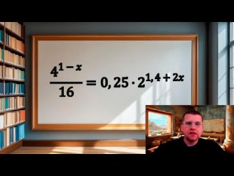 Подготовка к ЕГЭ по математике - Показательное уравнение №20