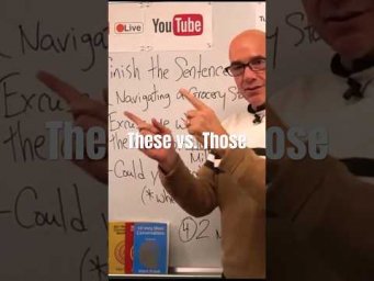 These vs. Those | #markkulekesl  #those #these  #englishlearning
