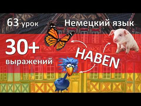 Немецкий язык, 63 урок. Выражения с HABEN для уровня А2-В1