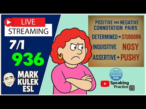 Speak English | Live Stream English Class with Mark Kulek ESL