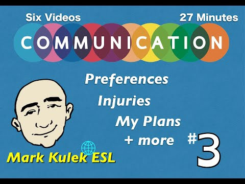 English Communication Practice - preferences + more | Mark Kulek - ESL English Communication Practice - preferences + more | Mark Kulek - ESL